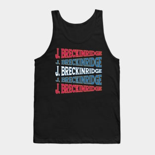 TEXT ART USA JOHN BRECKINRIDGE Tank Top